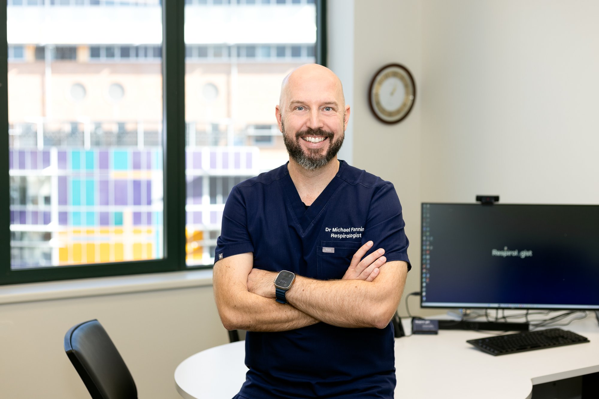 Dr Michael Fanning, Respiratory and Sleep Physician, South Brisbane